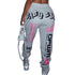 Young Women's Loose Fashionable Printed Sportswear Pants