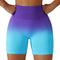Stylish Women's Outdoor High Waist Stretchy Yoga Shorts