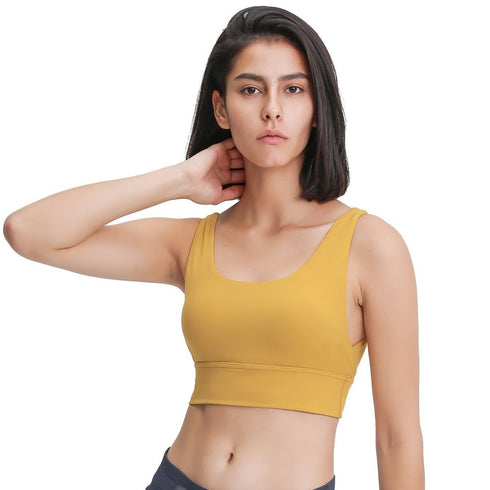 Women's Sexy U Back Sports Yoga Fitness Padded Bras