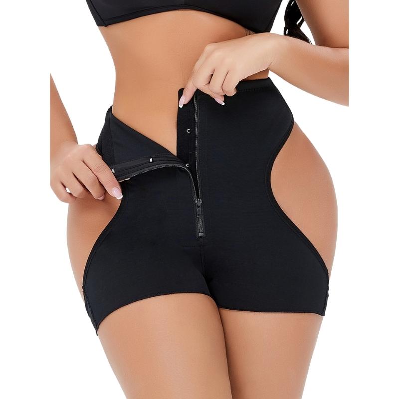 PULLIMORE Womens Double Tummy Control Shapewear Panties Butt